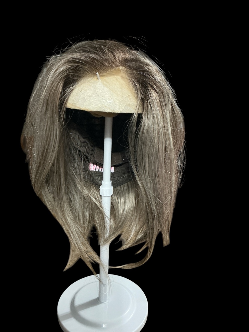 CSC Chandy. Synthetic Lace Front Wig in Ash Blonde - Women Hair